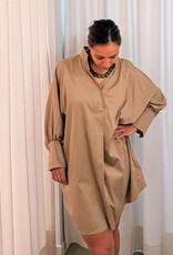 Bô-Dôme Jurk 'Hazel' - Tabac - Bô-Dôme