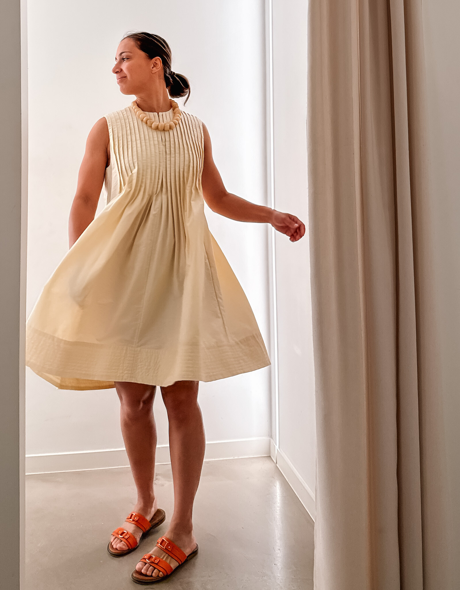 Suncoo Jurk 'Conely'- Jaune - Suncoo