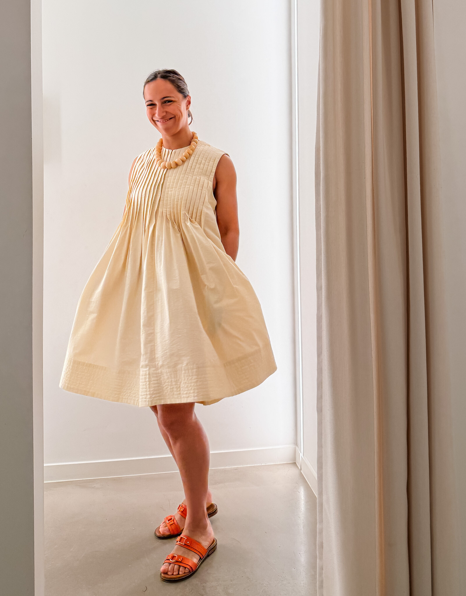 Suncoo Jurk 'Conely'- Jaune - Suncoo