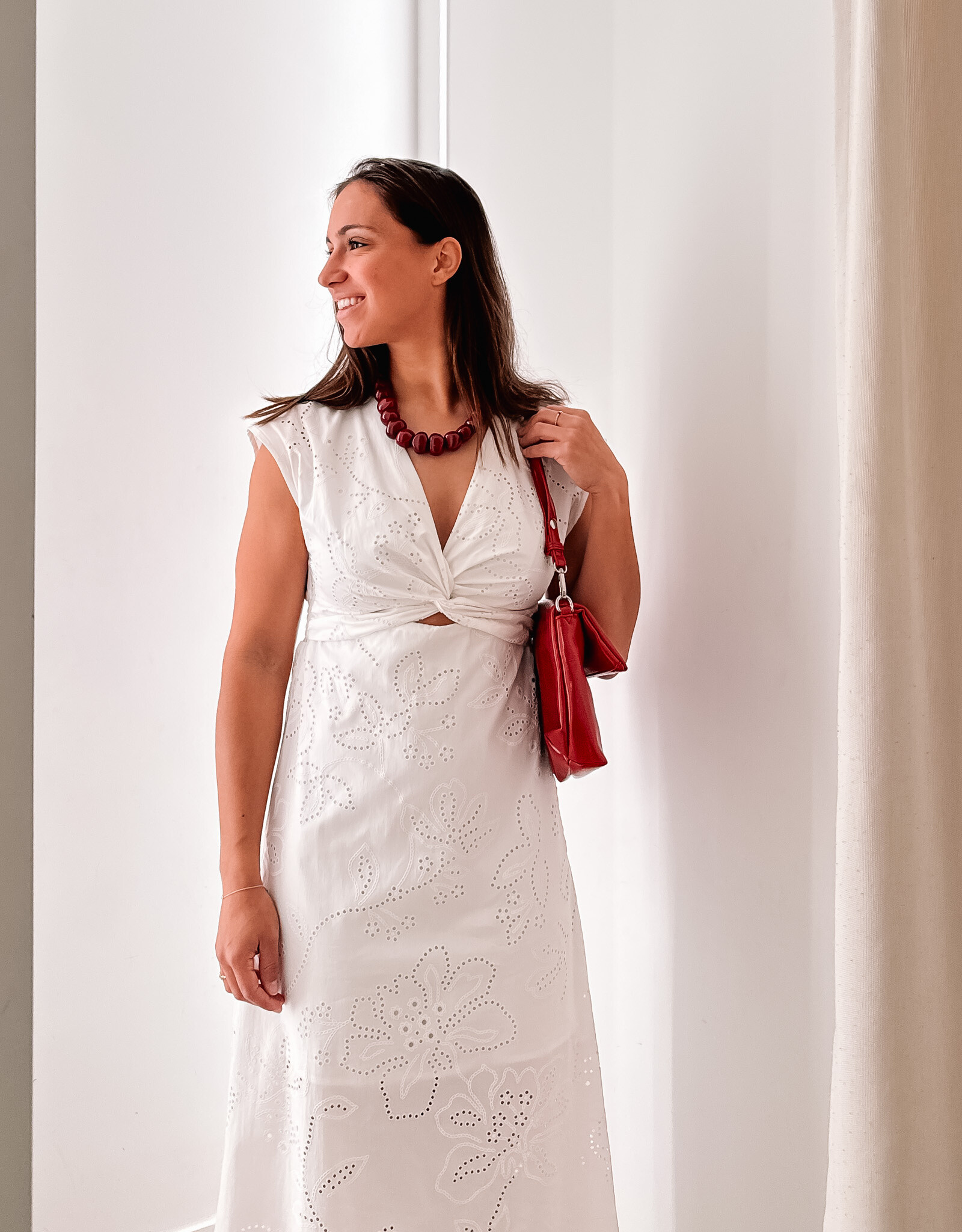 Laure+Max Jurk 'Rovena' - Blanc Cutwork - Laure+Max