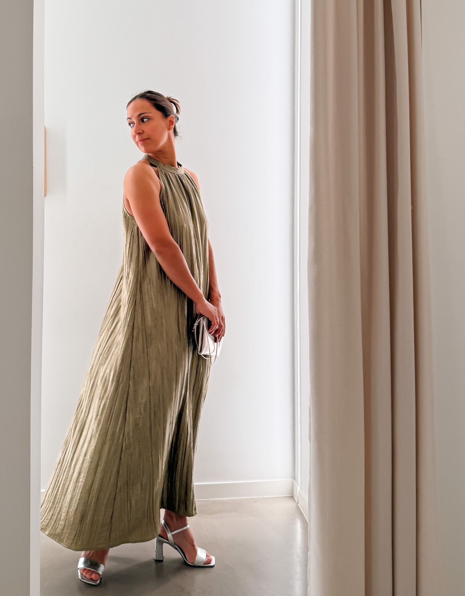 Bô-Dôme Jurk 'Tina' - Chaki - Bô-Dôme