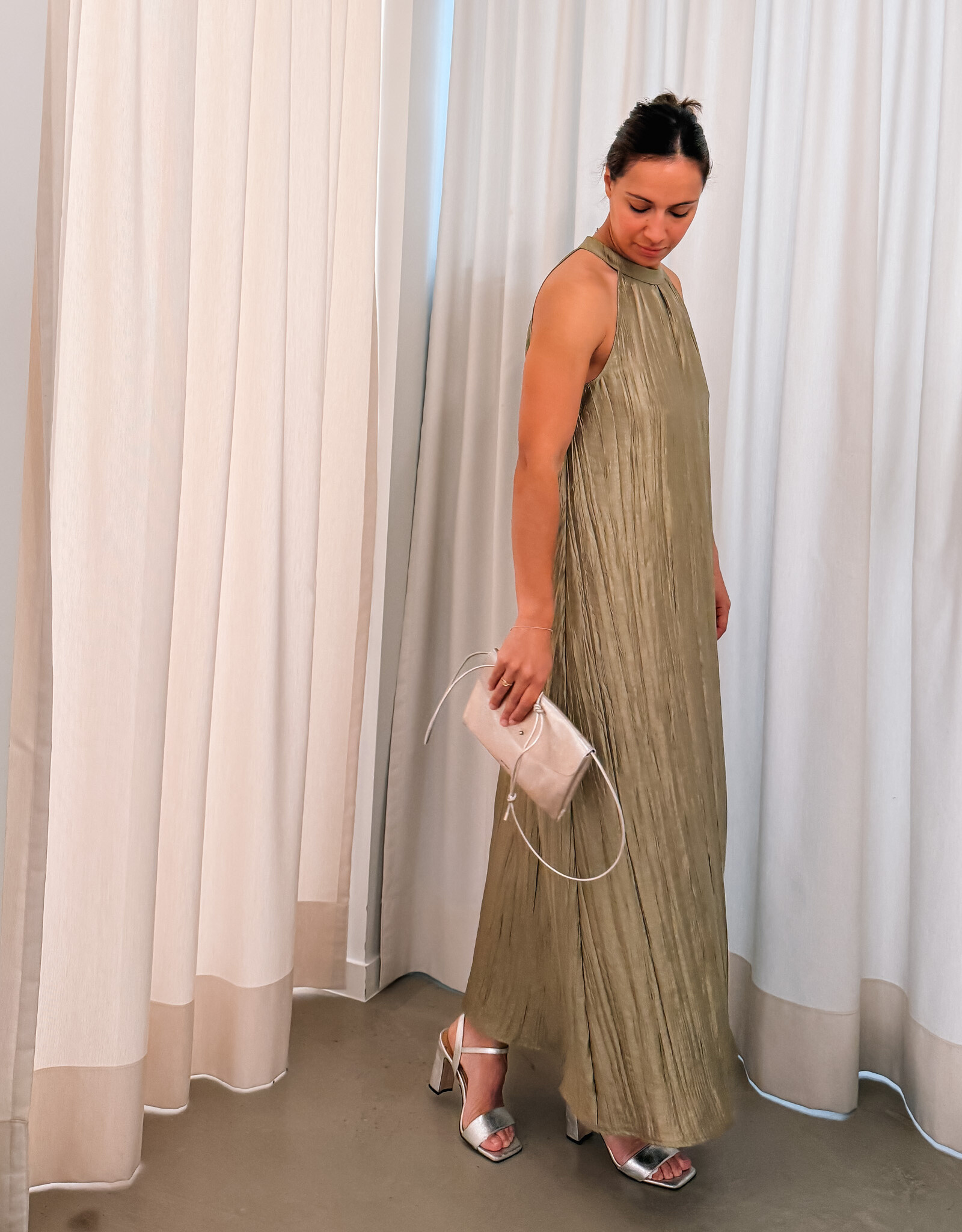 Bô-Dôme Jurk 'Tina' - Chaki - Bô-Dôme