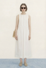 The Tiny Big Sister Jurk Frills 'Low Back' - White - The Tiny Big Sister