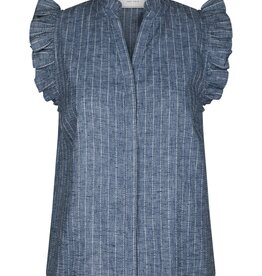 Top Stripe 'Siona' - Blue - Neo Noir