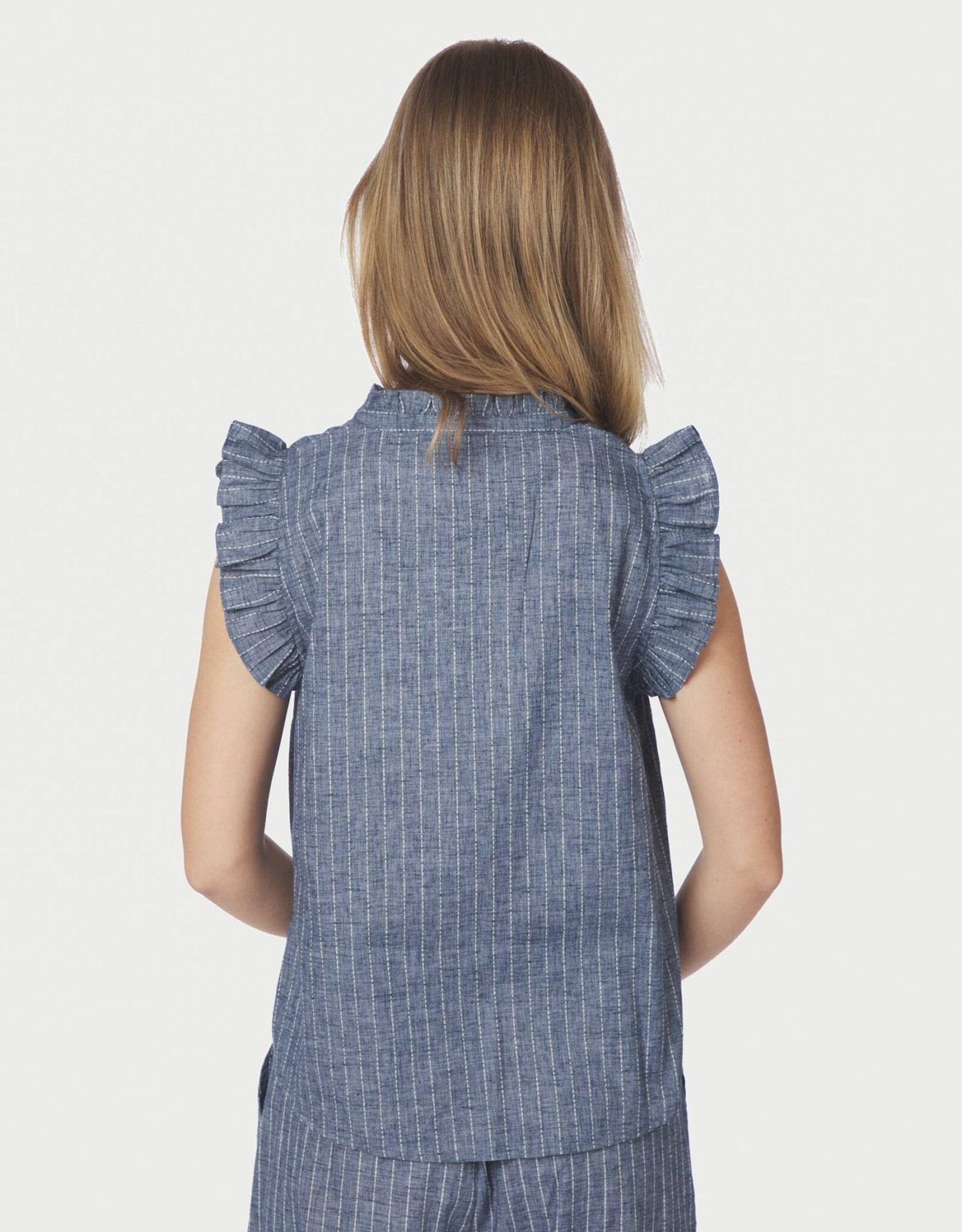 Top Stripe 'Siona' - Blue - Neo Noir