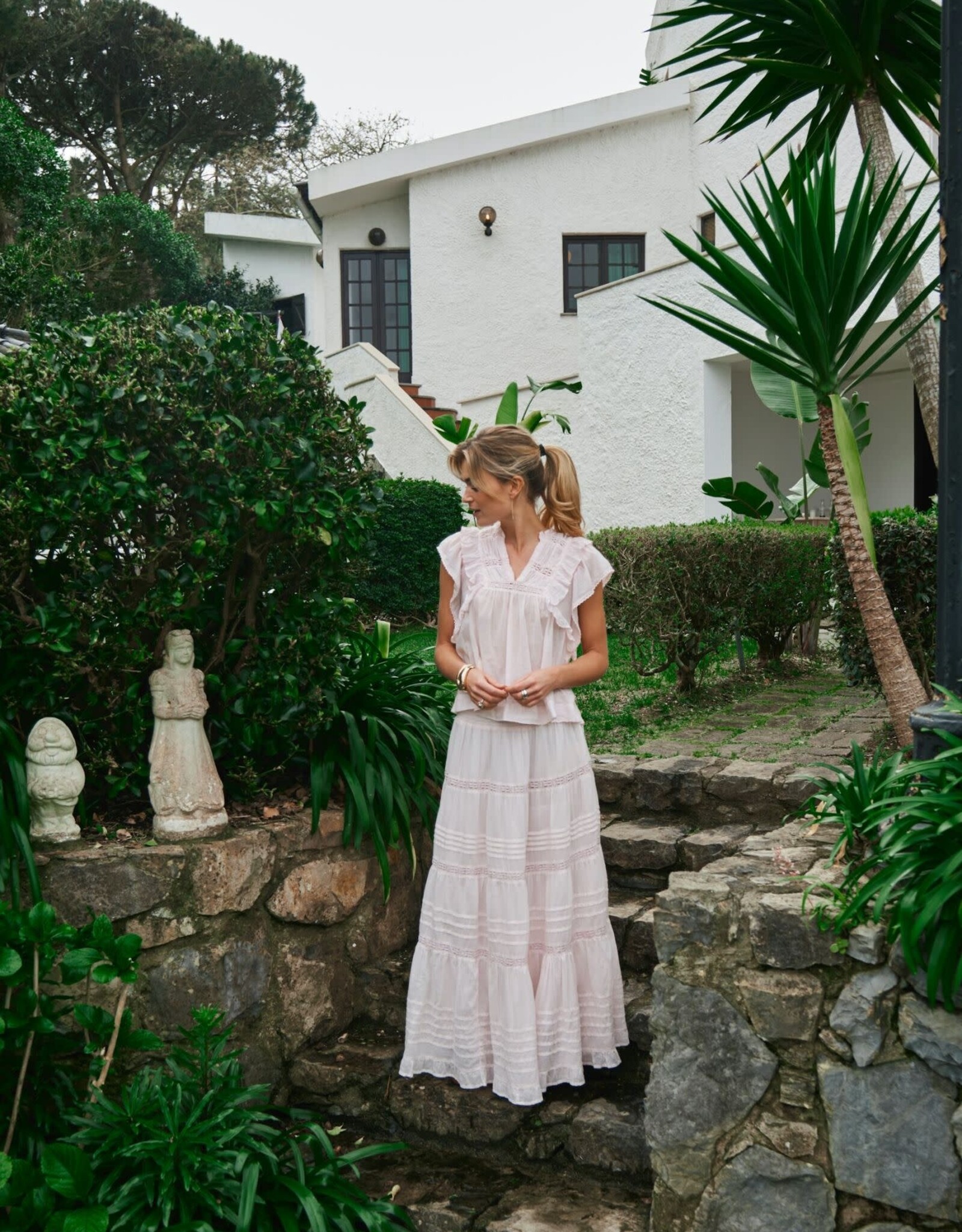 Rok Voile 'Felicia' - Light Pink - Neo Noir