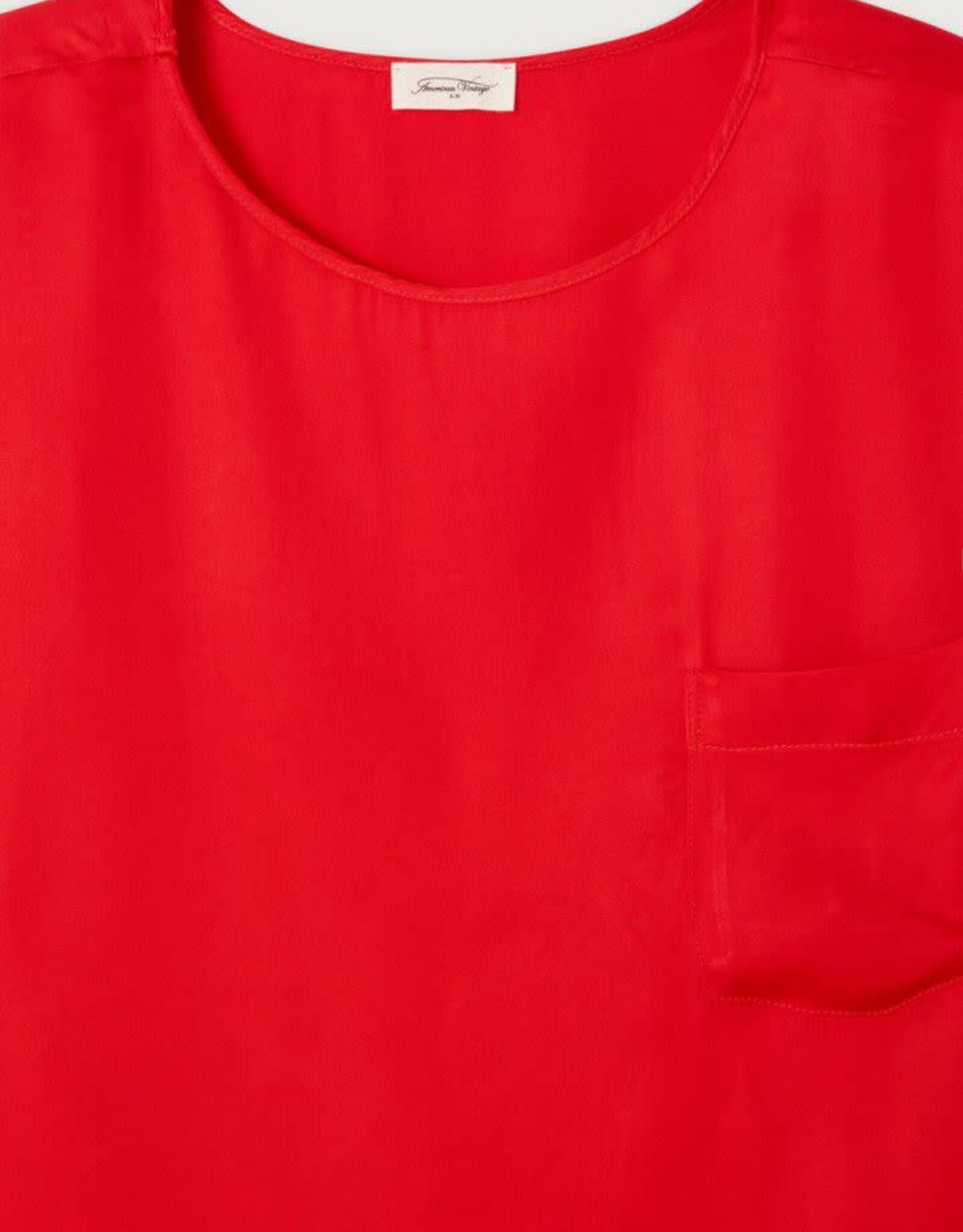 American Vintage Top  'Bovalow' - Tomate -  Bov07C -  American Vintage