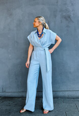 Suncoo Jumpsuit 'Tessa' - Bleu Ciel - Suncoo