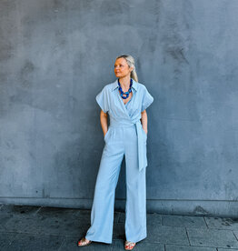 Suncoo Jumpsuit 'Tessa' - Bleu Ciel - Suncoo