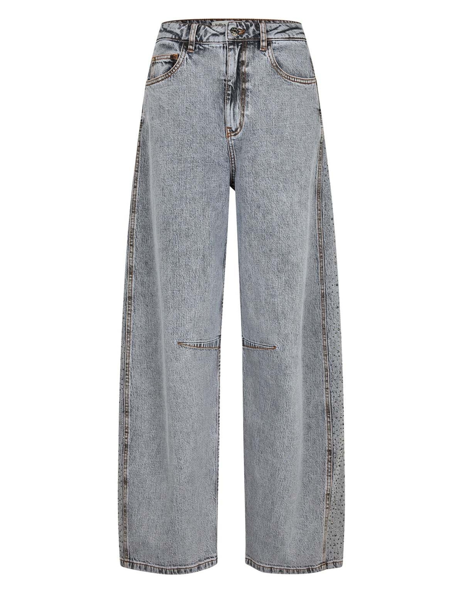 Lollys Laundry Jeans 'Ava' - Light Grey - Lollys Laundry