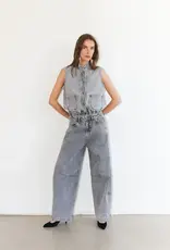 Lollys Laundry Jeans 'Ava' - Light Grey - Lollys Laundry