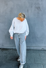 Lollys Laundry Jeans 'Ava' - Light Grey - Lollys Laundry