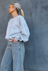 Lollys Laundry Jeans 'Ava' - Light Grey - Lollys Laundry