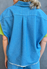 American Vintage Waistcoat 'Pusway' - Cascade - Pus06A - American Vintage