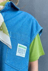 American Vintage Waistcoat 'Pusway' - Cascade - Pus06A - American Vintage