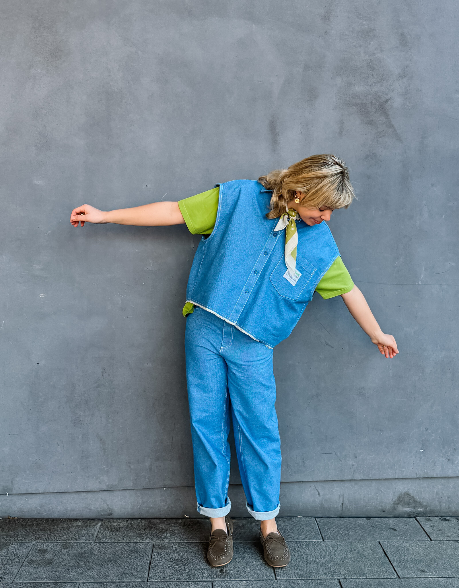 American Vintage Jeans Balloon 'Pusway' - Cascade - Pus11A - American Vintage