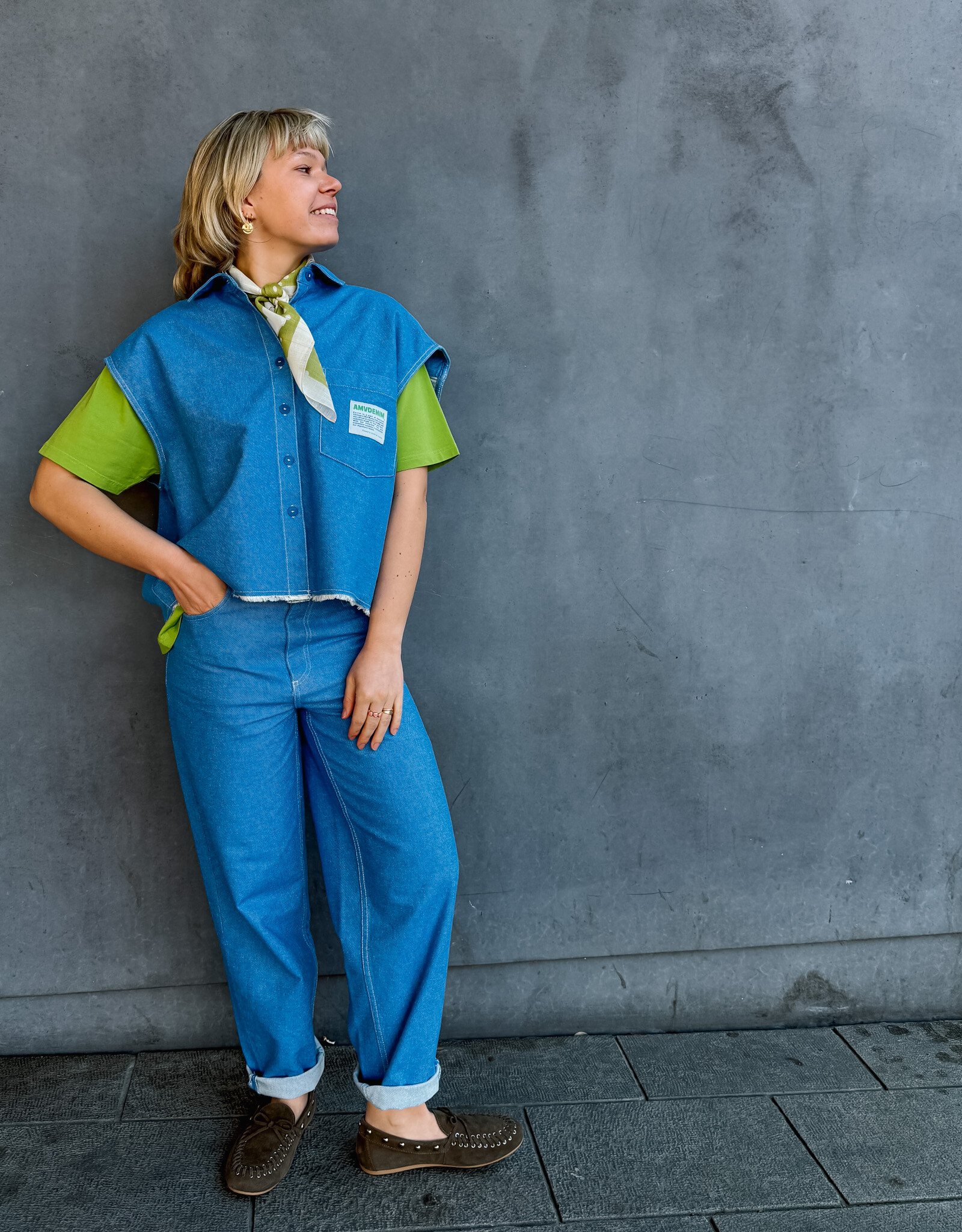 American Vintage Jeans Balloon 'Pusway' - Cascade - Pus11A - American Vintage