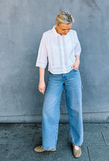 Lollys Laundry Blouse 'Amoral' - Creme - Lollys Laundry