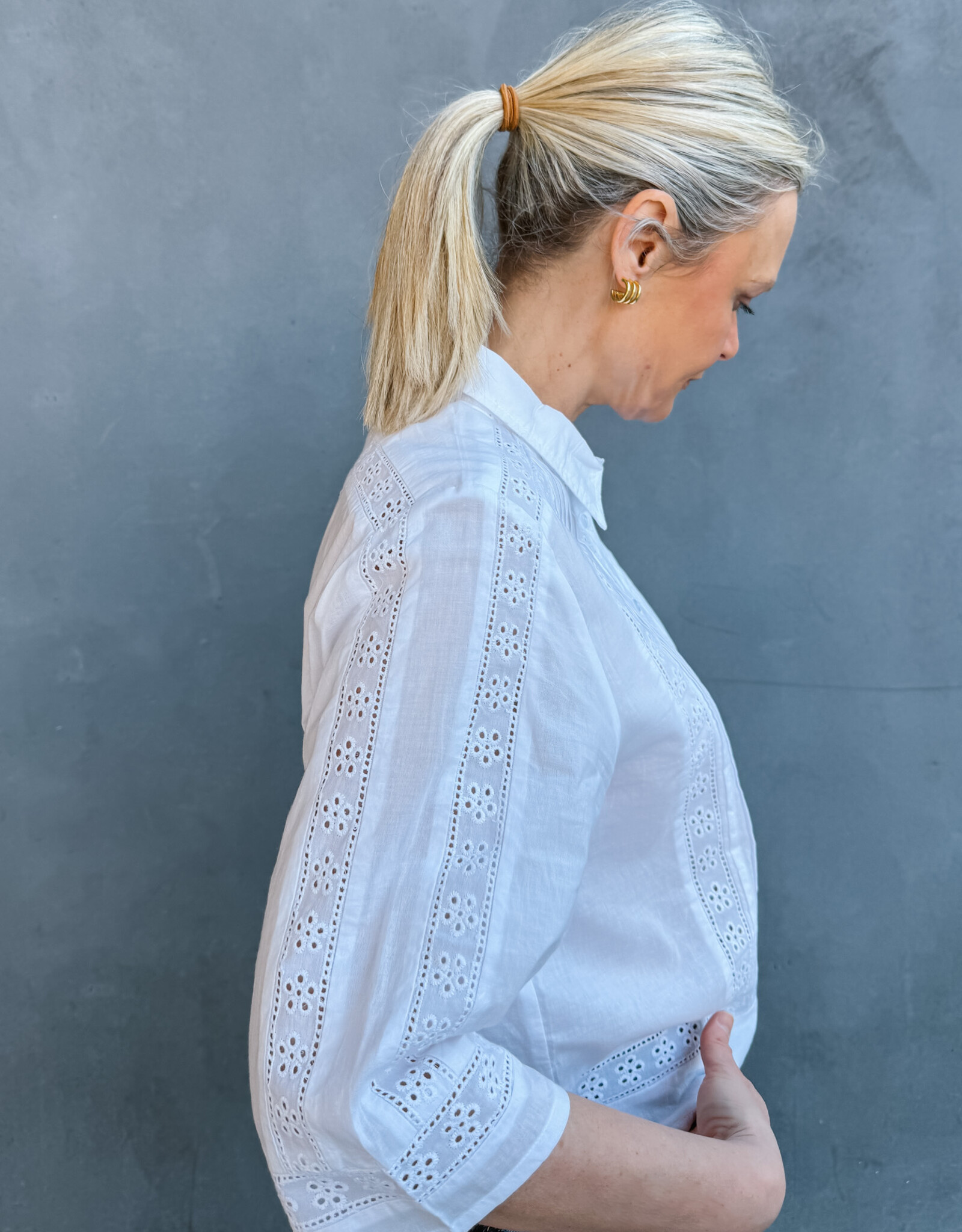 Lollys Laundry Blouse 'Amoral' - Creme - Lollys Laundry