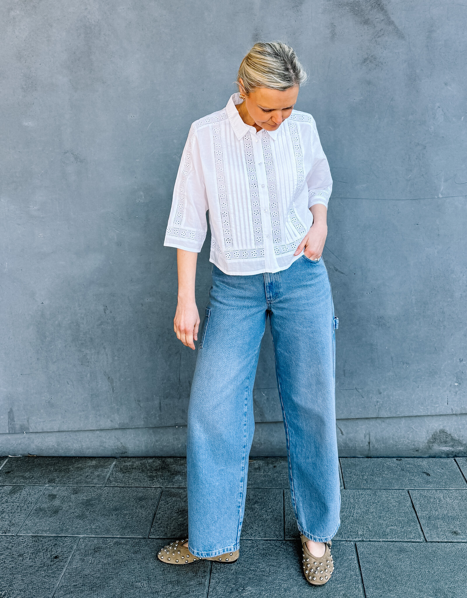 Damson Madder Jeans 'Drew' - Blue  - Damson Madder