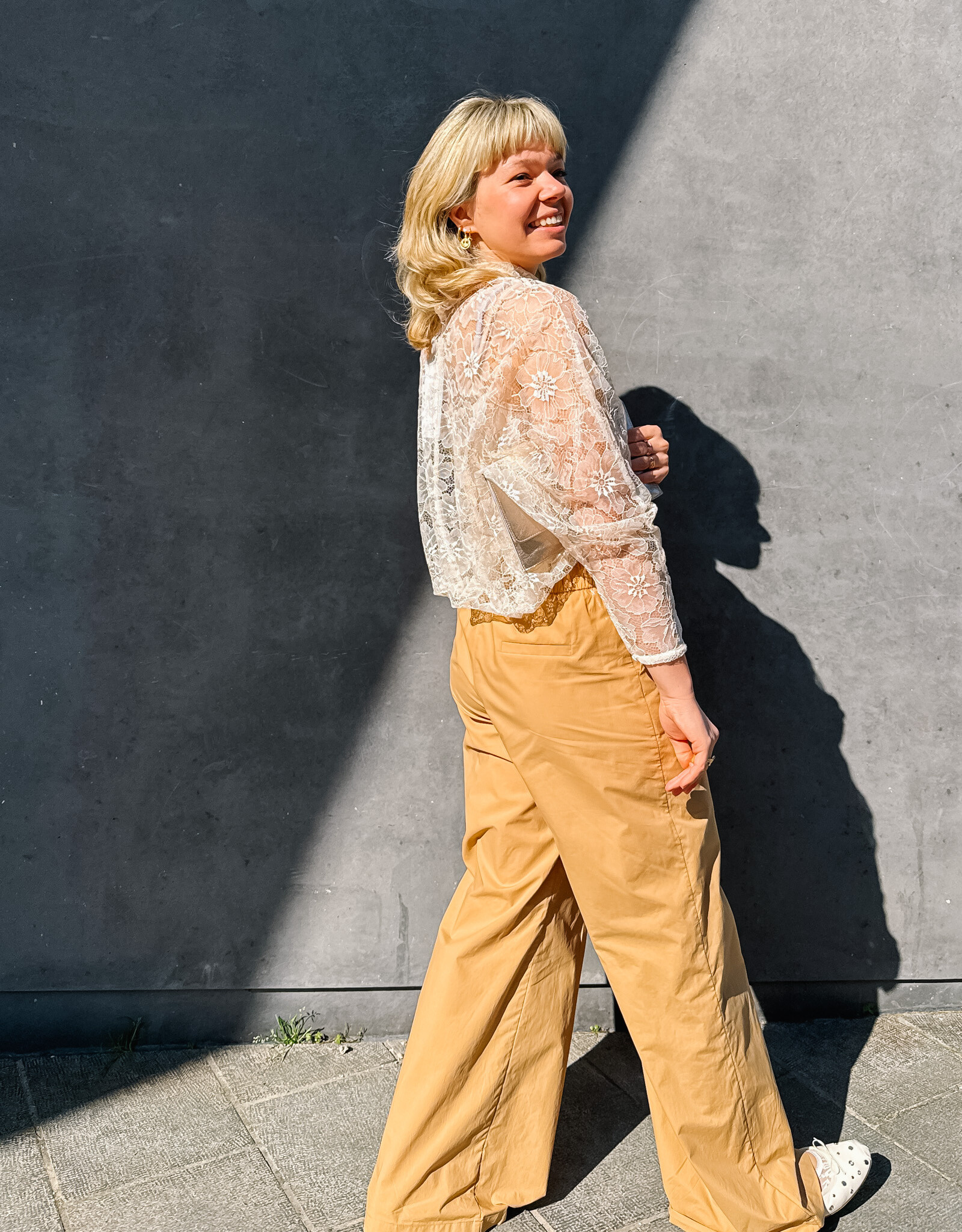 Suncoo Broek 'Jet' - Camel - Suncoo