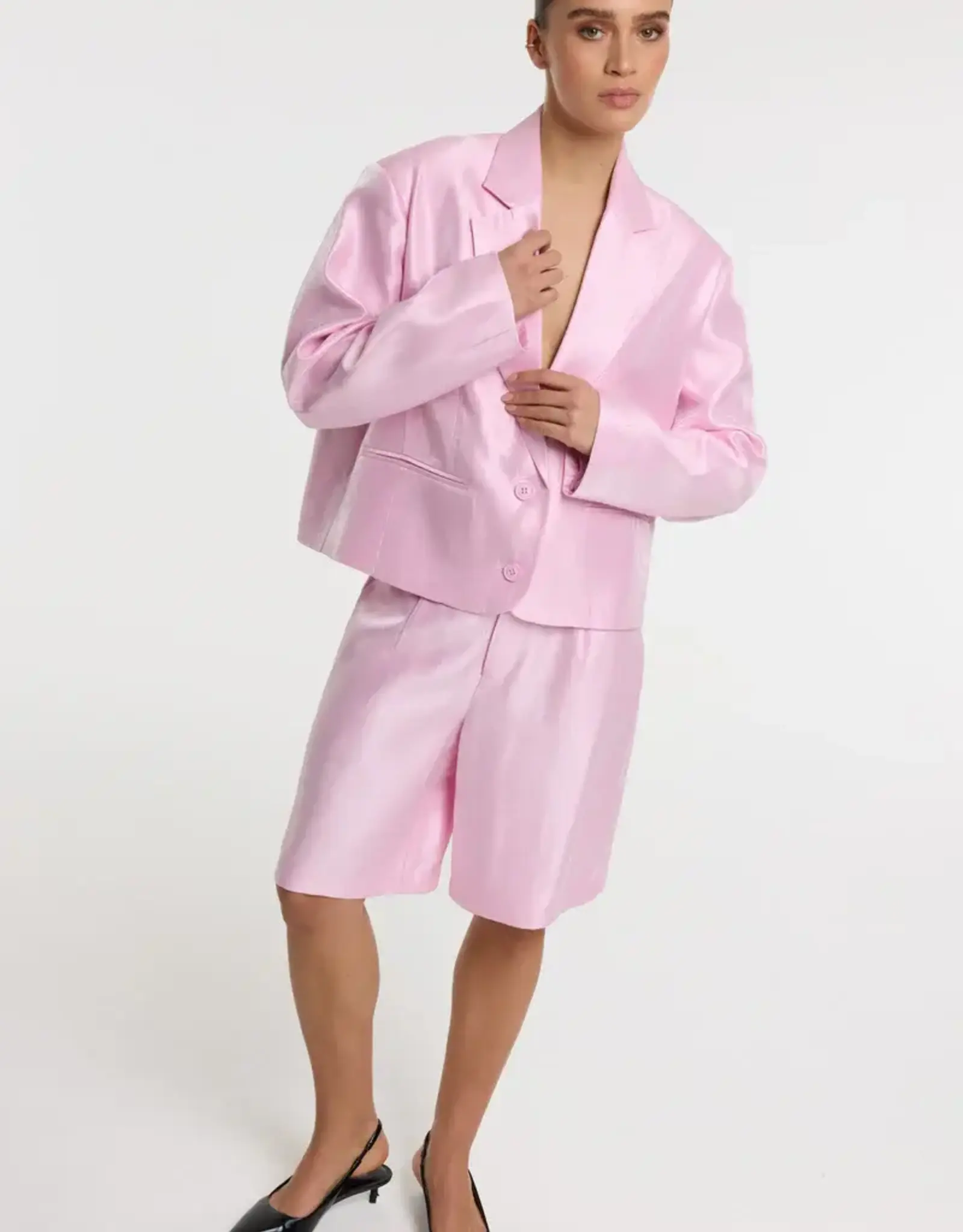 Refined Department Bermuda 'Puma' - Soft Pink - Refined Department