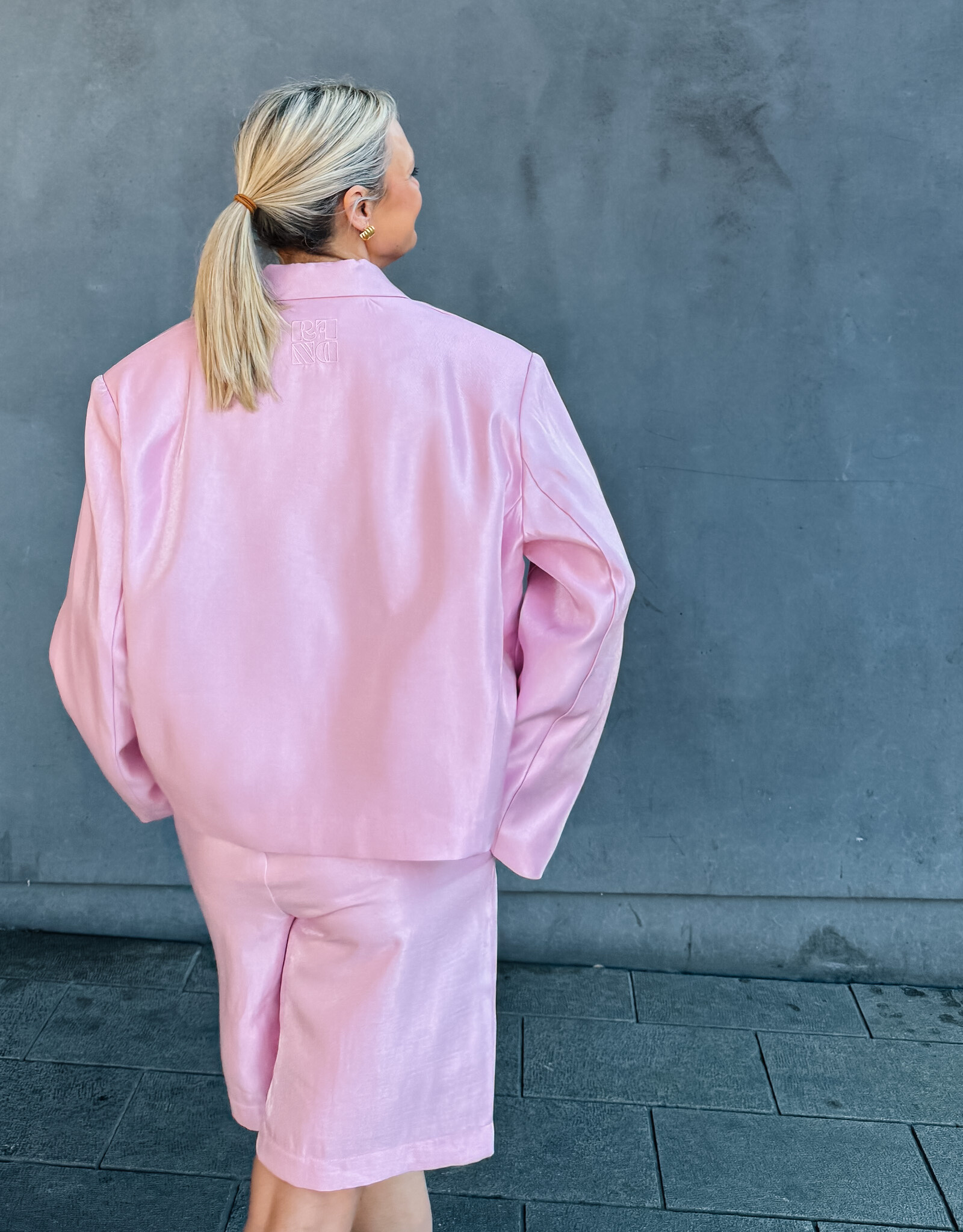 Refined Department Blazer 'Jackie' - Soft Pink - Refined Department