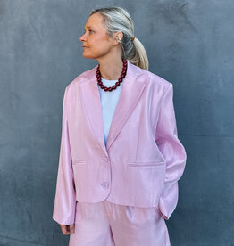 Refined Department Blazer 'Jackie' - Soft Pink - Refined Department