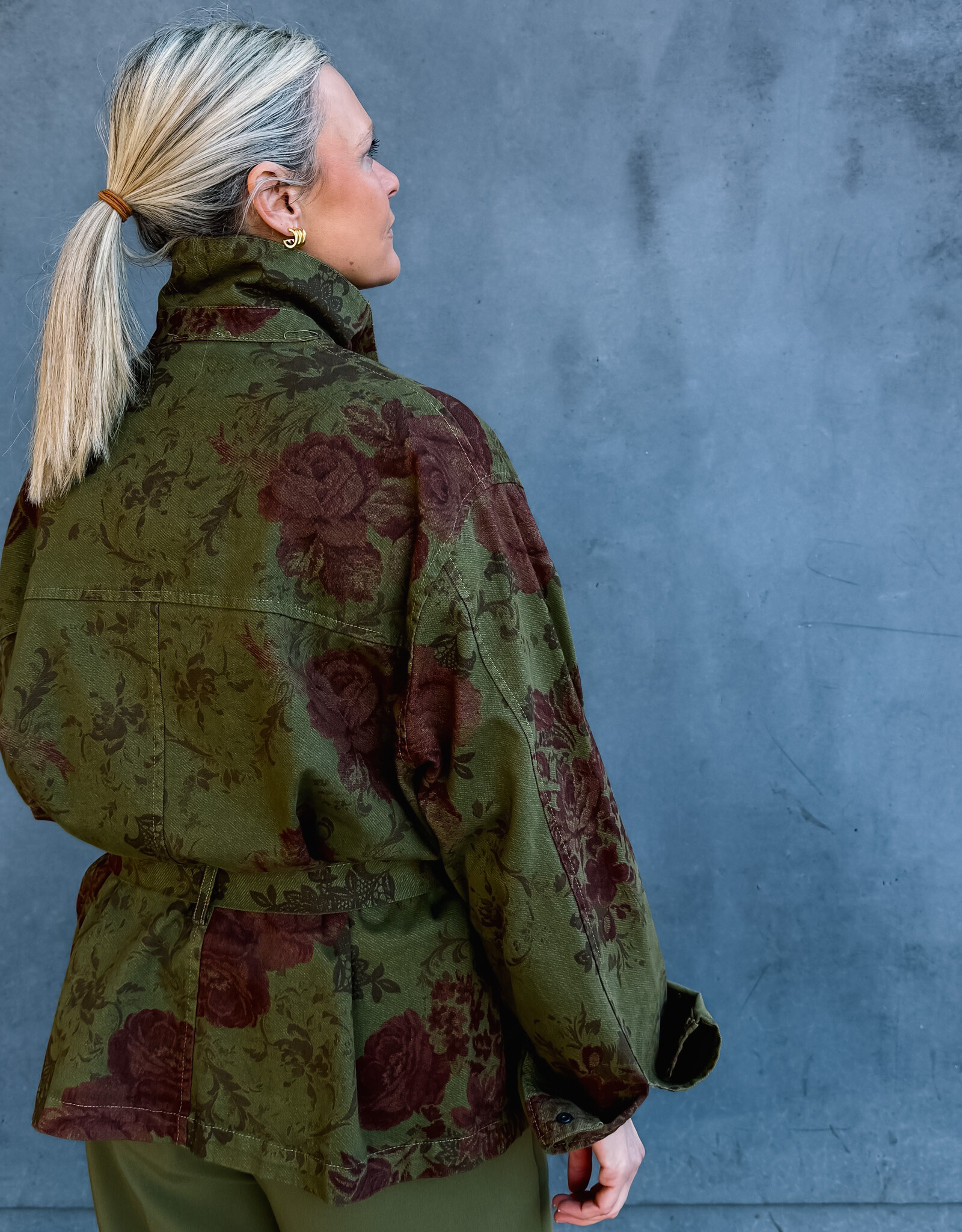 The Golden House - Garc Jacket 'Floor' - Kaki - One Size