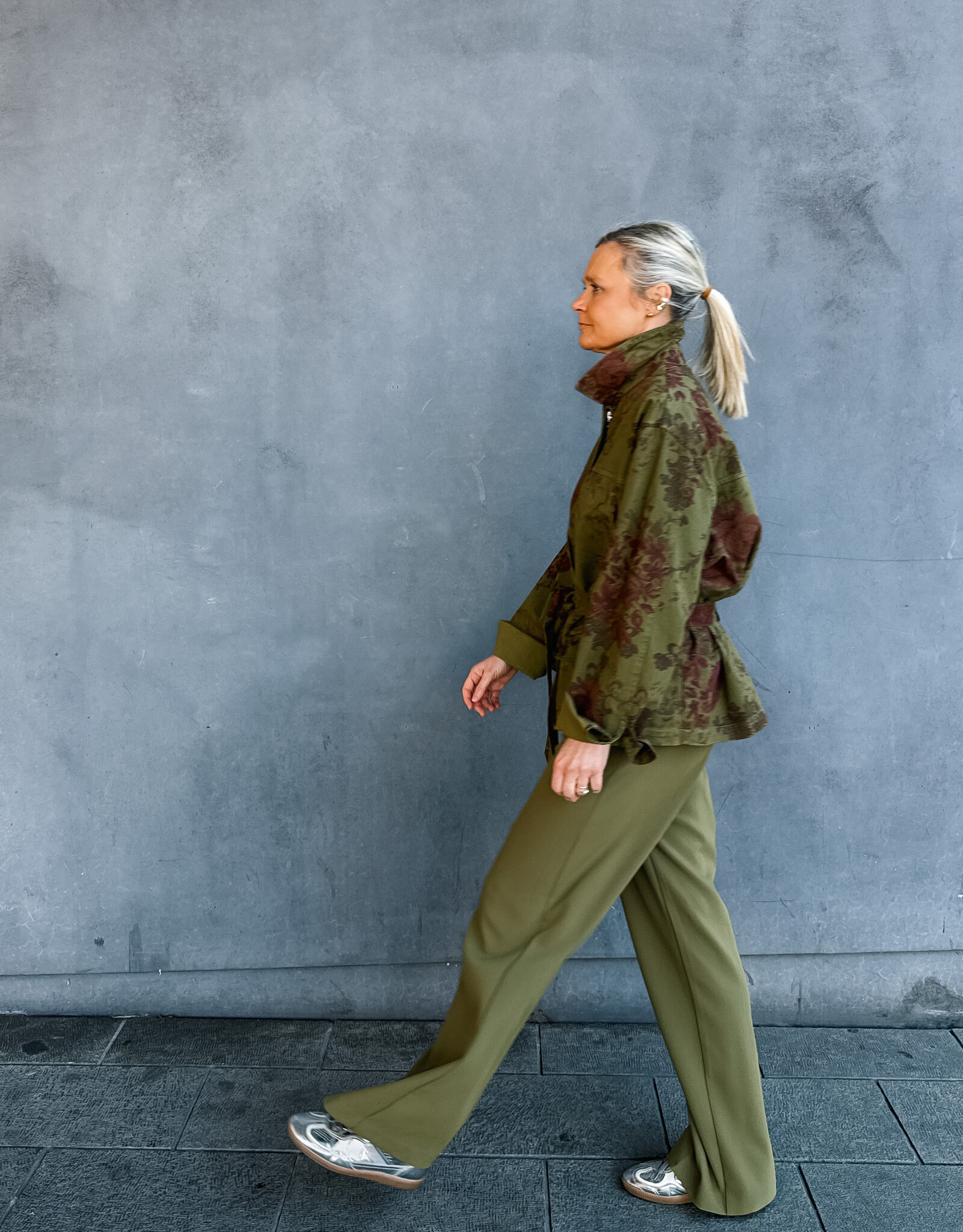 Another Label Broek 'Emmy' - Martini Olive - Another-Label