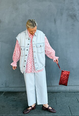 American Vintage Jeansvest 'Joybird' - Winter Bleached - Joy16L - American Vintage