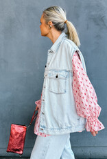 American Vintage Jeansvest 'Joybird' - Winter Bleached - Joy16L - American Vintage