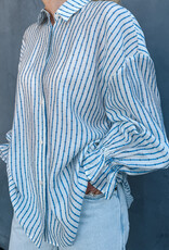 American Vintage Blouse 'Zivow' - Marina - Ziv06C - American Vintage
