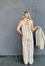 The Golden House Feel Top Stripe 'Bobbie' - Beige/White