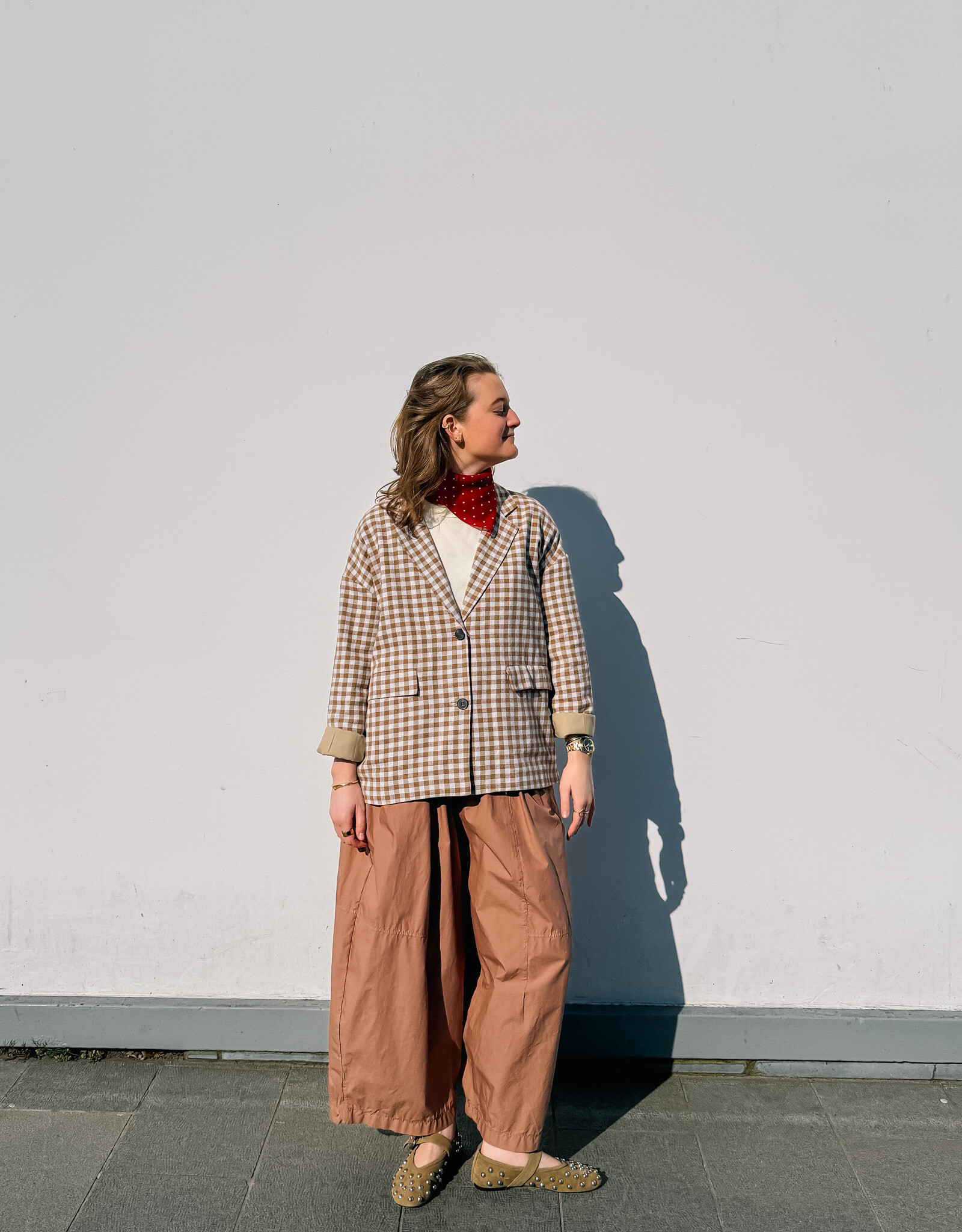 The Golden House Joh Broek Barrel 'Elodie' - Mud - TU