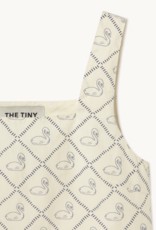 The Tiny Big Sister Top 'Swans' - Light Cream - The Tiny Big Sister