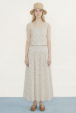 The Tiny Big Sister Top 'Swans' - Light Cream - The Tiny Big Sister