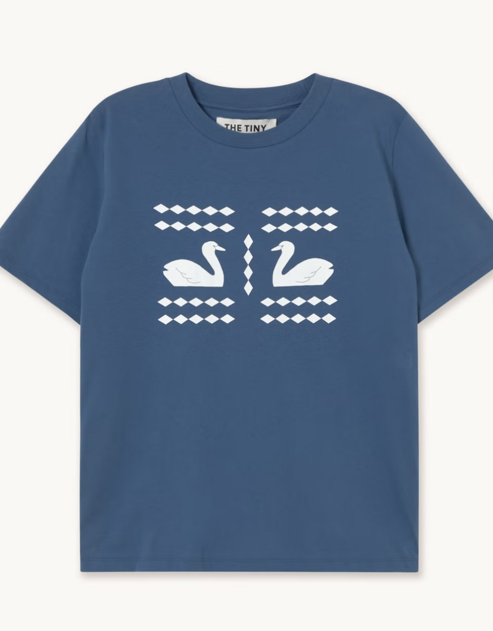 The Tiny Big Sister T-Shirt 'Doves' - Light Navy - The Tiny Big Sister