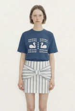 The Tiny Big Sister T-Shirt 'Doves' - Light Navy - The Tiny Big Sister