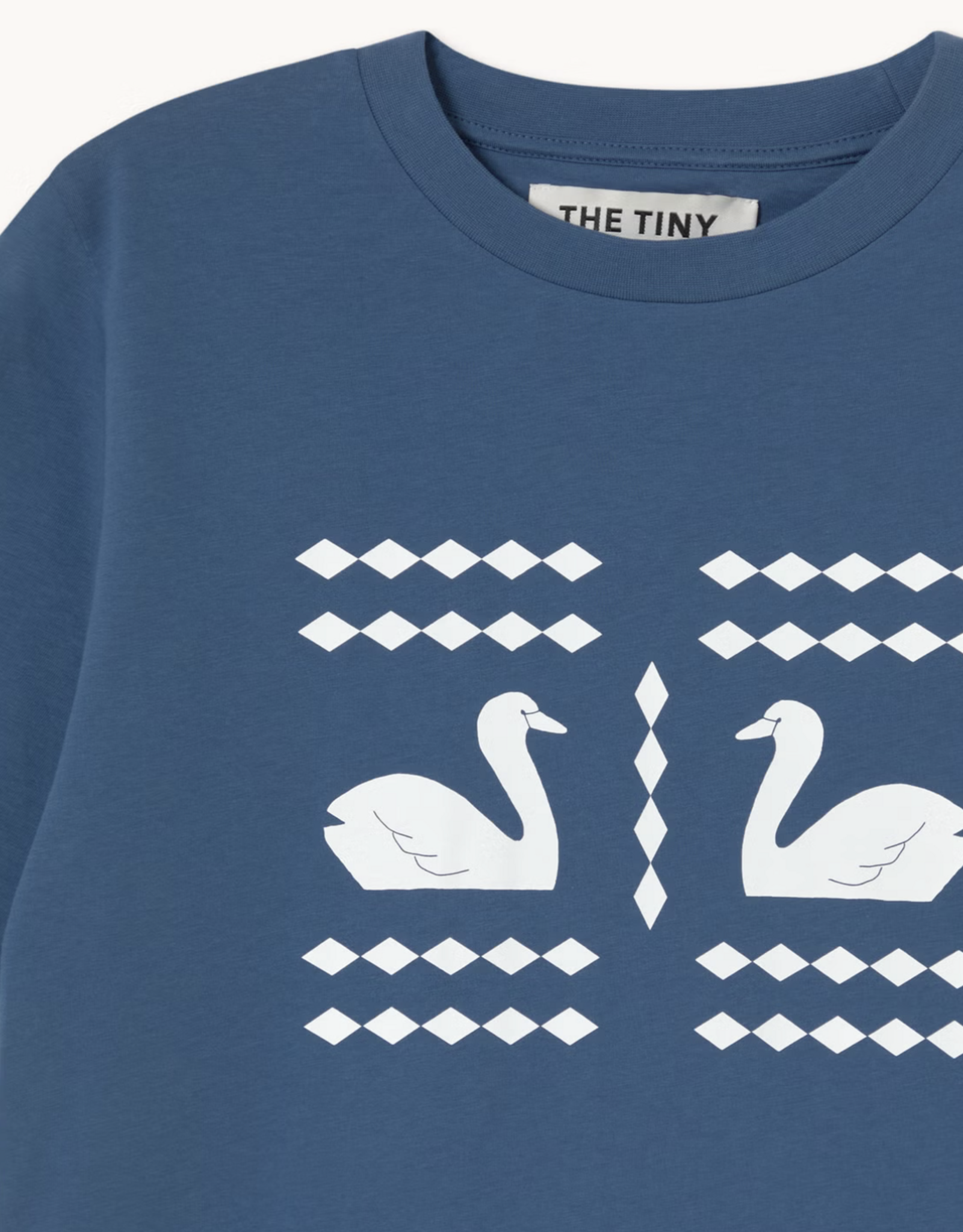The Tiny Big Sister T-Shirt 'Doves' - Light Navy - The Tiny Big Sister