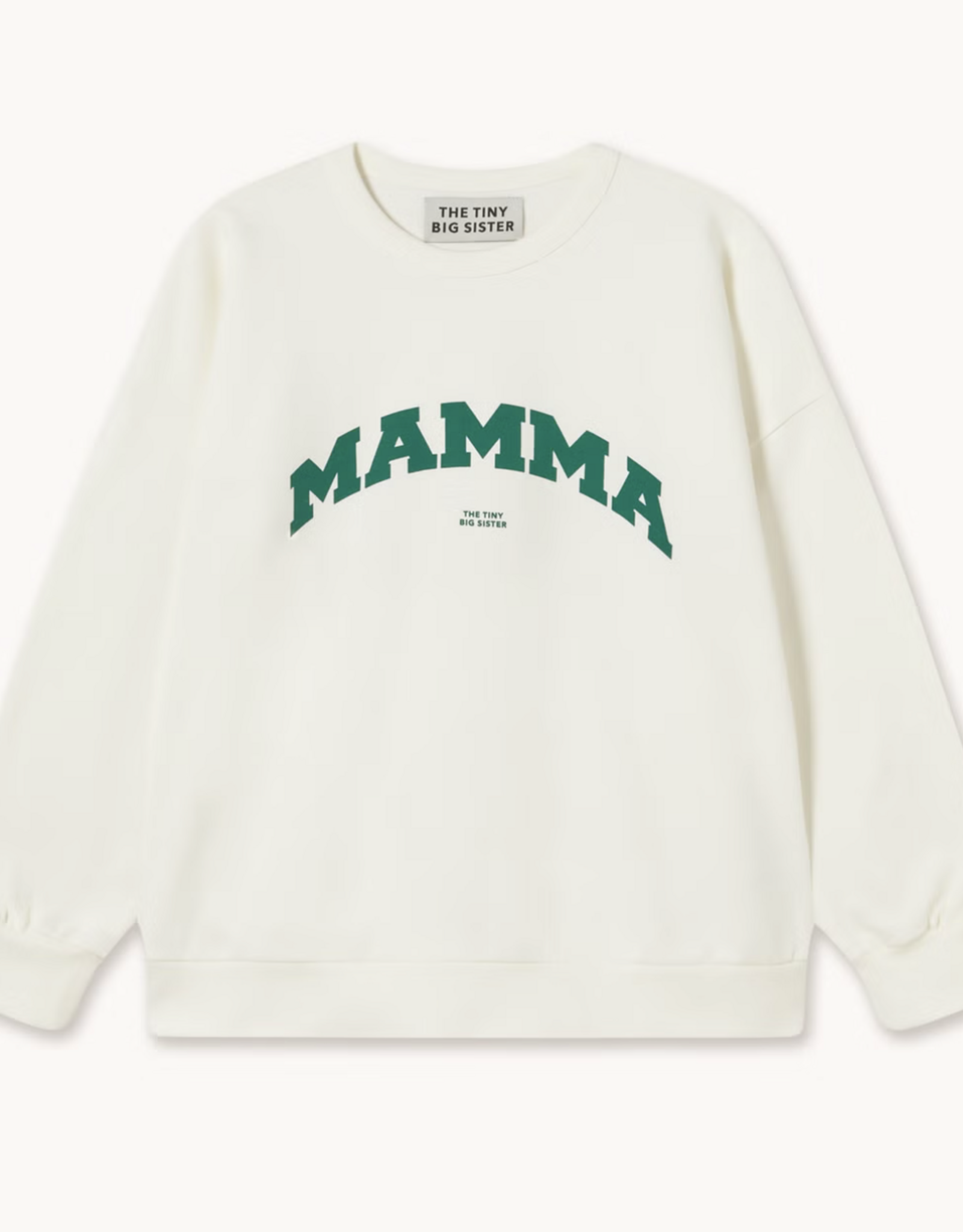 The Tiny Big Sister Sweater 'Mama' - Off White - The Tiny Big Sister