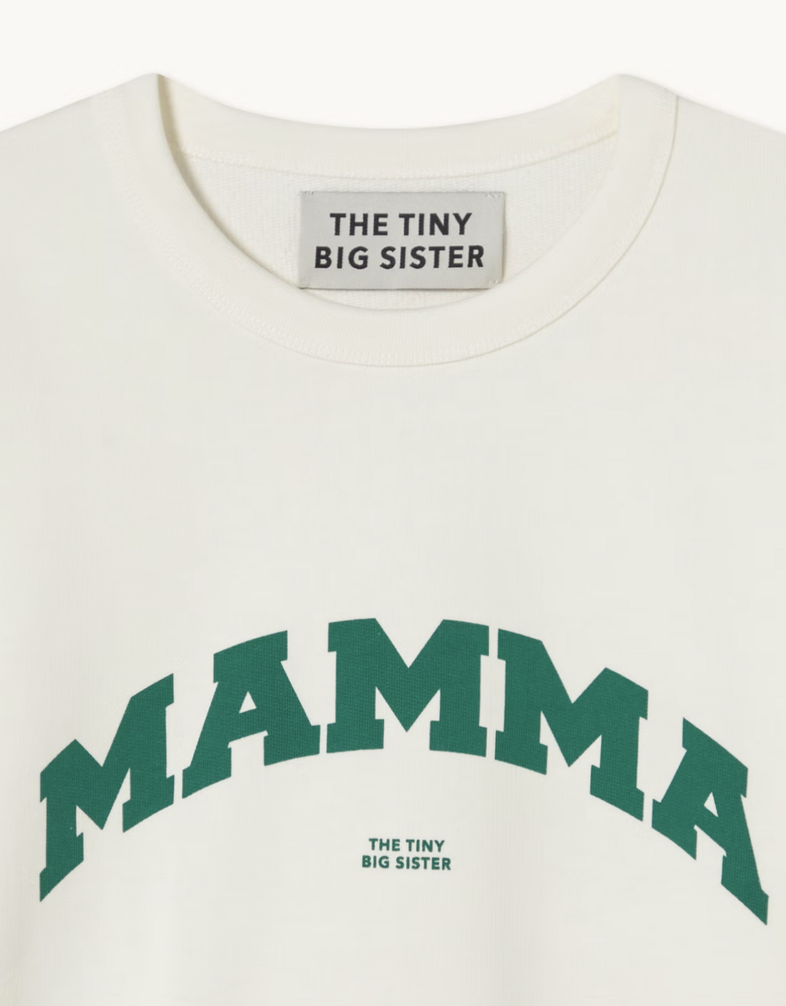 The Tiny Big Sister Sweater 'Mama' - Off White - The Tiny Big Sister
