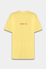 Harper&Yve T-Shirt  'Clubcorazon' - Light Yellow - Harper&Yve