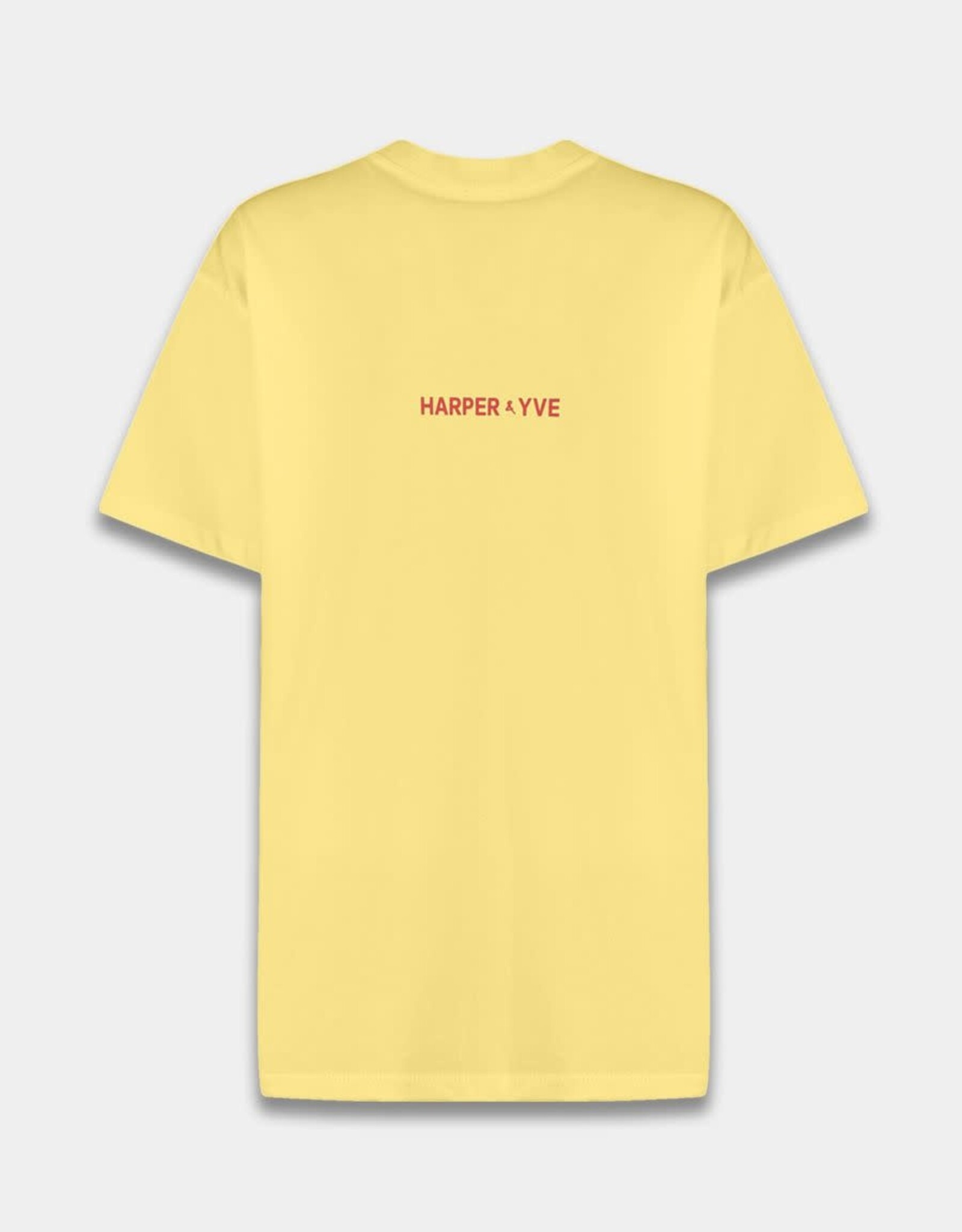 Harper&Yve T-Shirt  'Clubcorazon' - Light Yellow - Harper&Yve
