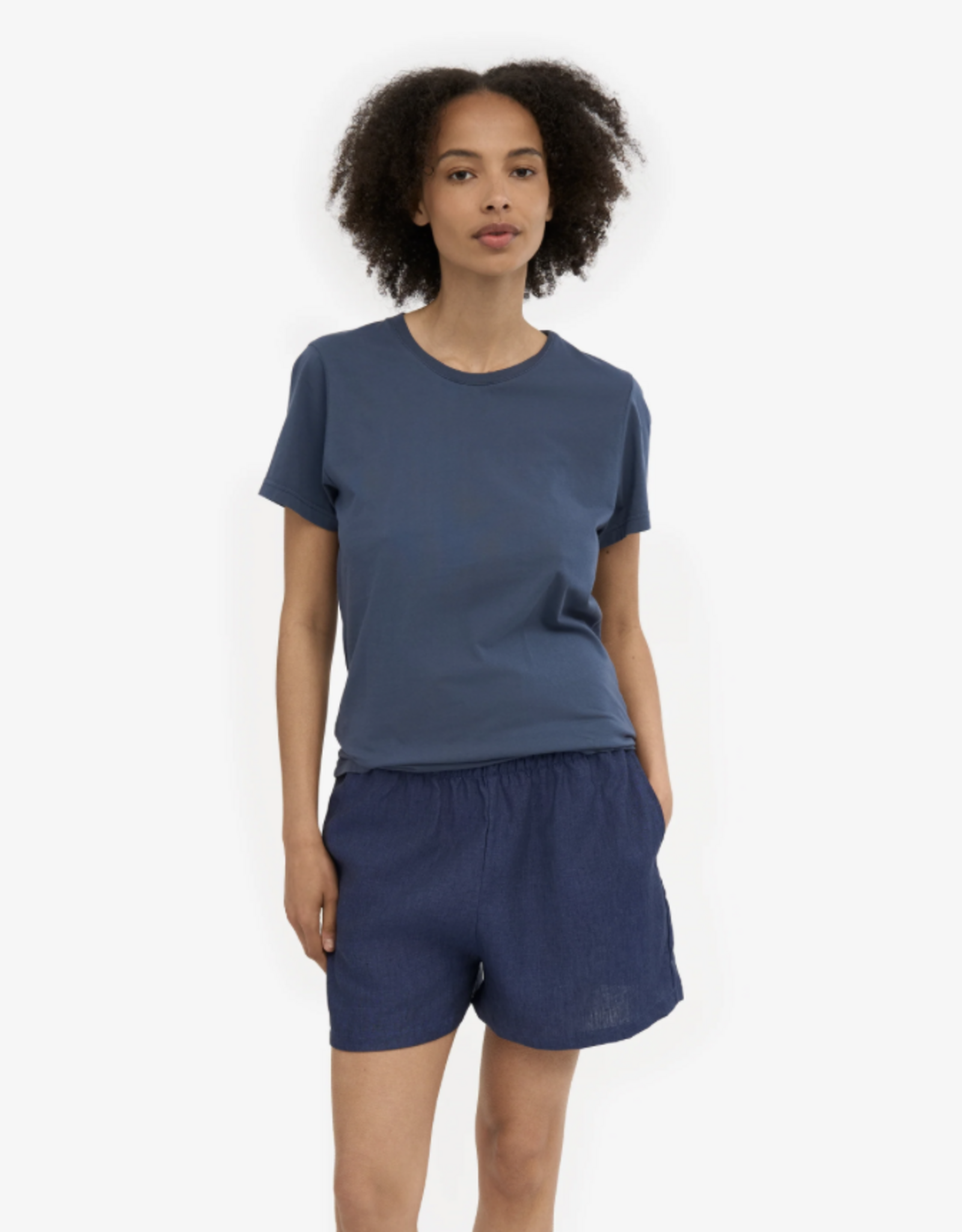 Colorful Standard Short 'Organic Twill' - Marine Blue - Colorful Standard