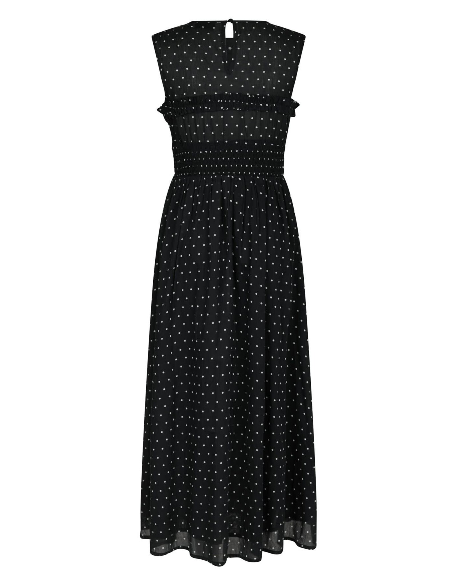 Jurk Dot 'Myrna' - Navy - Neo Noir