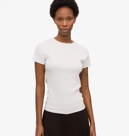 Colorful Standard T-Shirt 'Organic Rib SS' - Snow Melange  - Colorful Standard