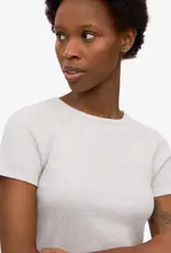 Colorful Standard T-Shirt 'Organic Rib SS' - Snow Melange  - Colorful Standard