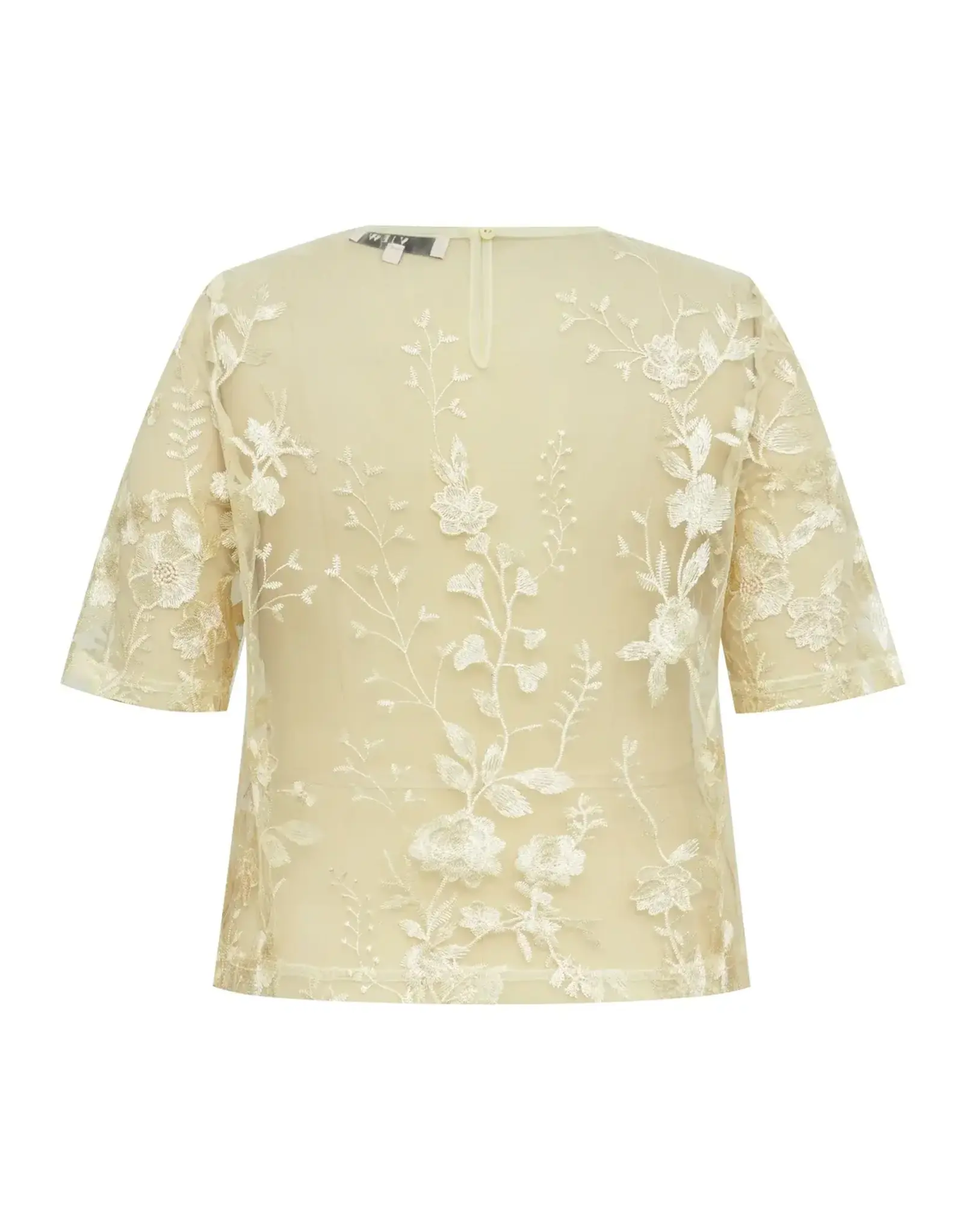 A view Blouse 'Fuchsia' - Pale Yellow - A View