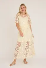 A view Blouse 'Fuchsia' - Pale Yellow - A View